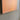 Wandbild orange Druckmotiv Holz Rahmen silbern Bild 70x70