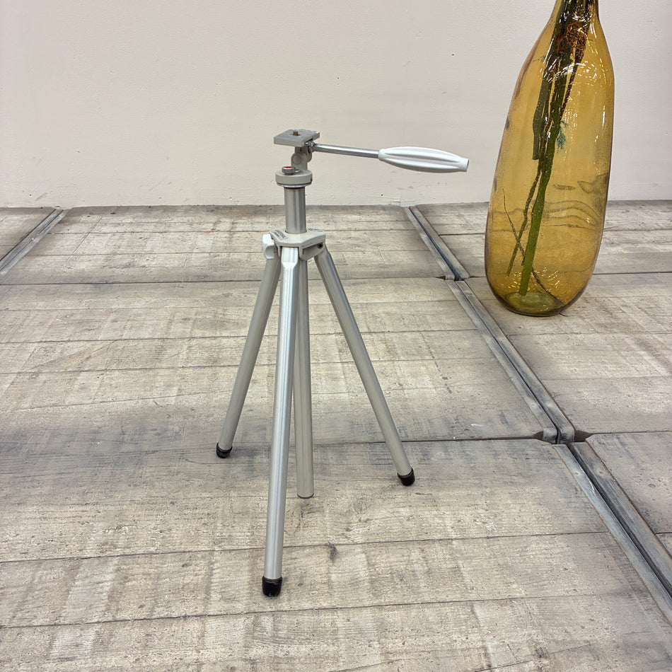 Linhof Camera Tripod Silver Metal Universal Amateur Tripod Used