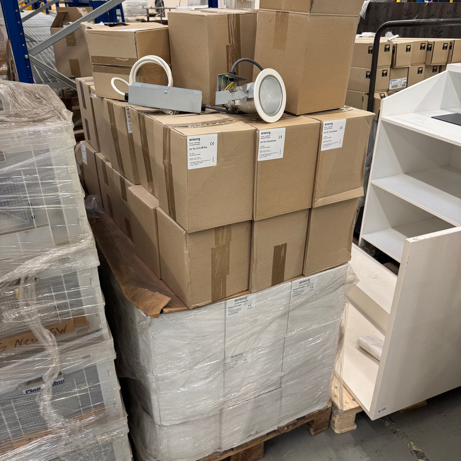 Set Konvolut Ansorg Downlight Strahler Ladenbauleuchte Lampe