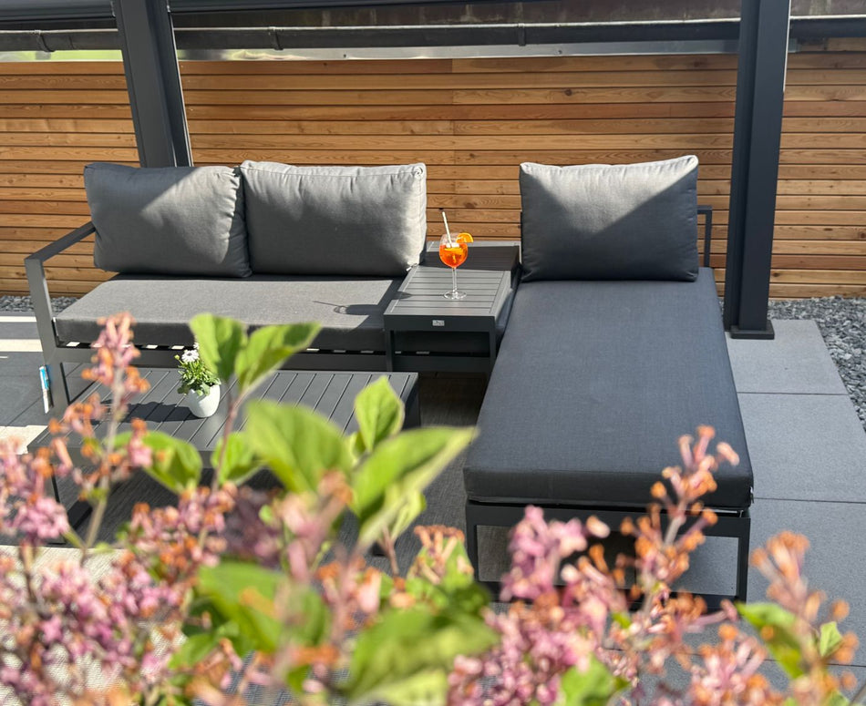 Outdoor Lounge Chaise Lounge Navarino Anthrazit