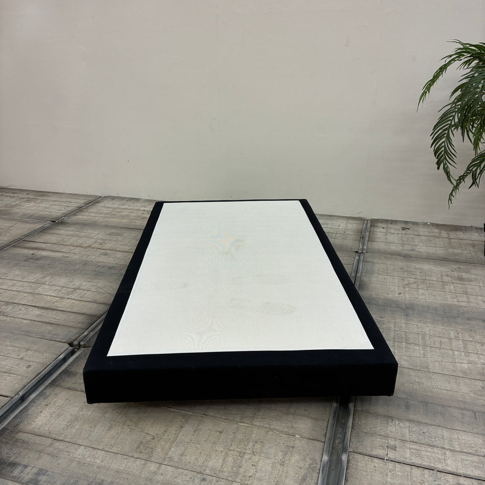 Boxspringbett Bettgestell 110x200 Einzelbett Schwarz Weiß Bett Gebraucht