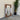 Badspiegel gebraucht braun Holz mit 2 Badlampen 66x107