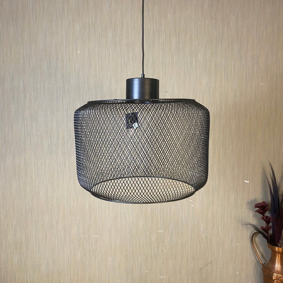 PTMD Moderne Deckenlampe mit Drahtschirm – Lampe