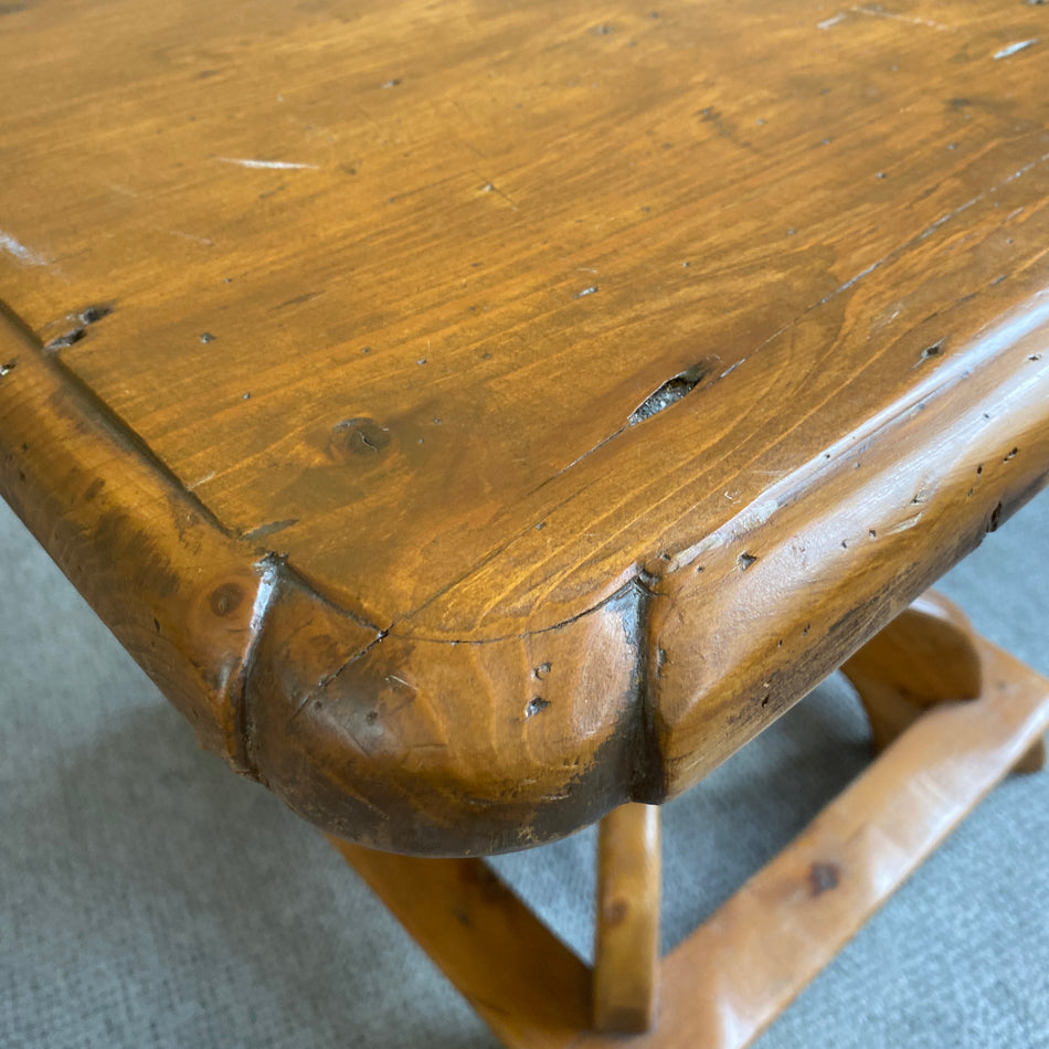 Landhausstil Esstisch antik Massivholz Tisch 75x90