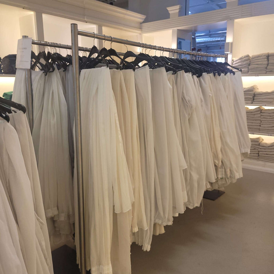 Store Gardine transparent weiß lichtdurchlässig
