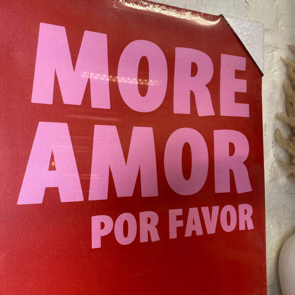 Gerahmtes Bild More Amor 40x50 cm Wandbild