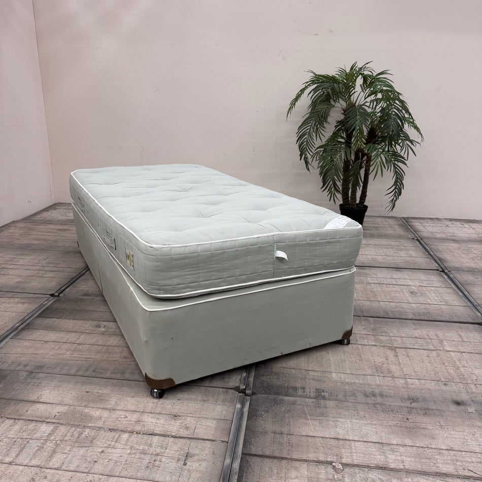 Boxspringbett 100x200 Mit Bettkasten Hellgrün Bett Gebraucht