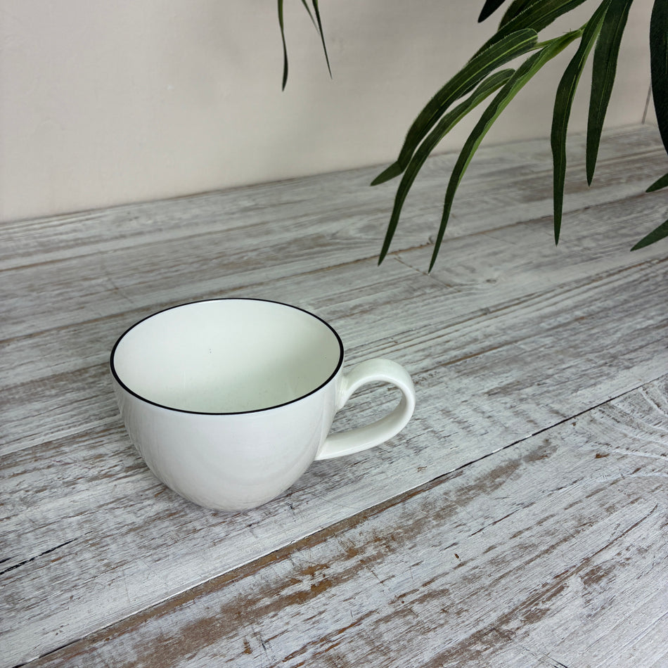 Seltmann Weiden Zoé fine diamond Kaffeetasse 0,24 l Classic Black