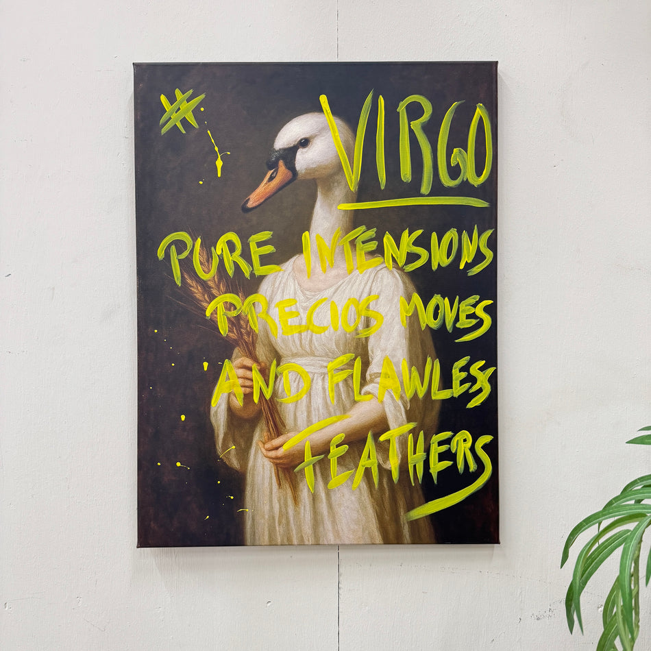 Thomas Klotz "VIRGO" Kunstdruck auf Leinwand 60x80 Wandbild Deko