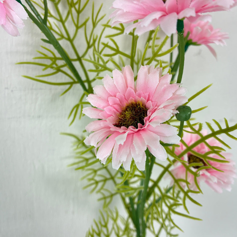 Cosmos Kunstblume rosa 74cm Floral Deko Kunstpflanze