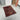 Vintage Teppich rot gemustert 75x90 orientalisch