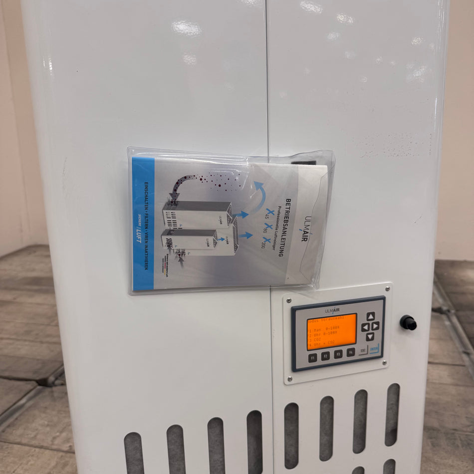 UlmAir X80 Raumluftreiniger Thermo-Technologie Viren- & Schadstofffilterung Gebraucht