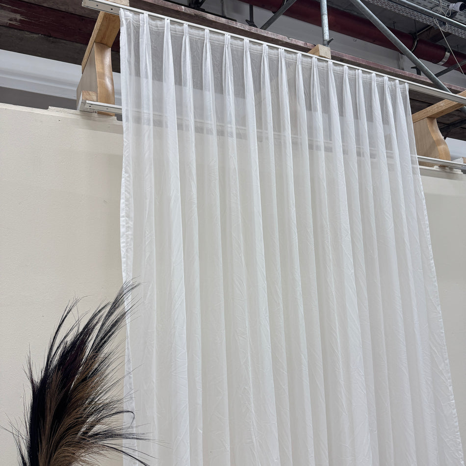 Store Divers Gardine weiß Transparent Vorhang Gebraucht