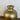 Countryfield Vase golden matt Glas 25cm Deko