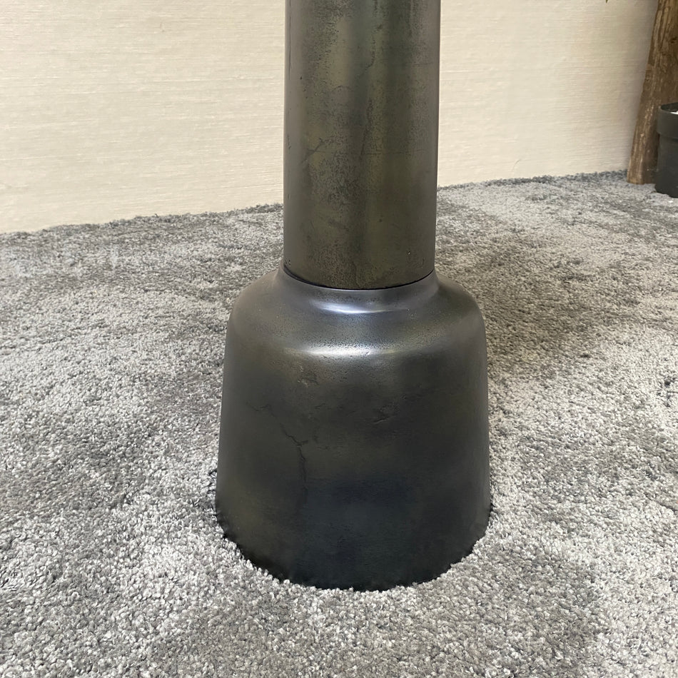 Gusseisen Beistelltisch dunkelgrün Metall Tisch Industrial