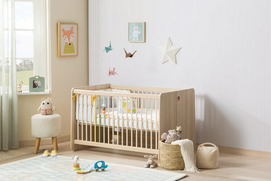Montessori Babybett 70x140 cm Braun