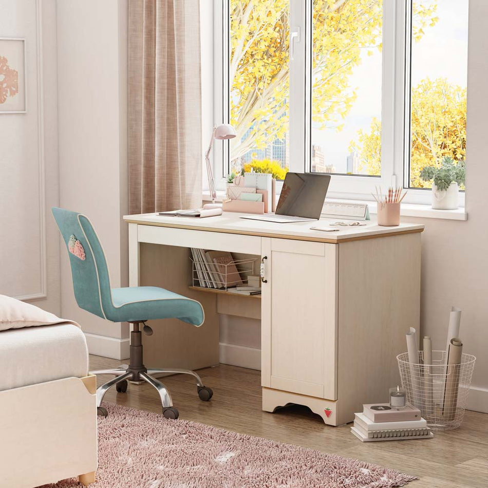 Cilek FLORA Schreibtisch Kinderschreibtisch Tisch Kinderzimmer Birke hell