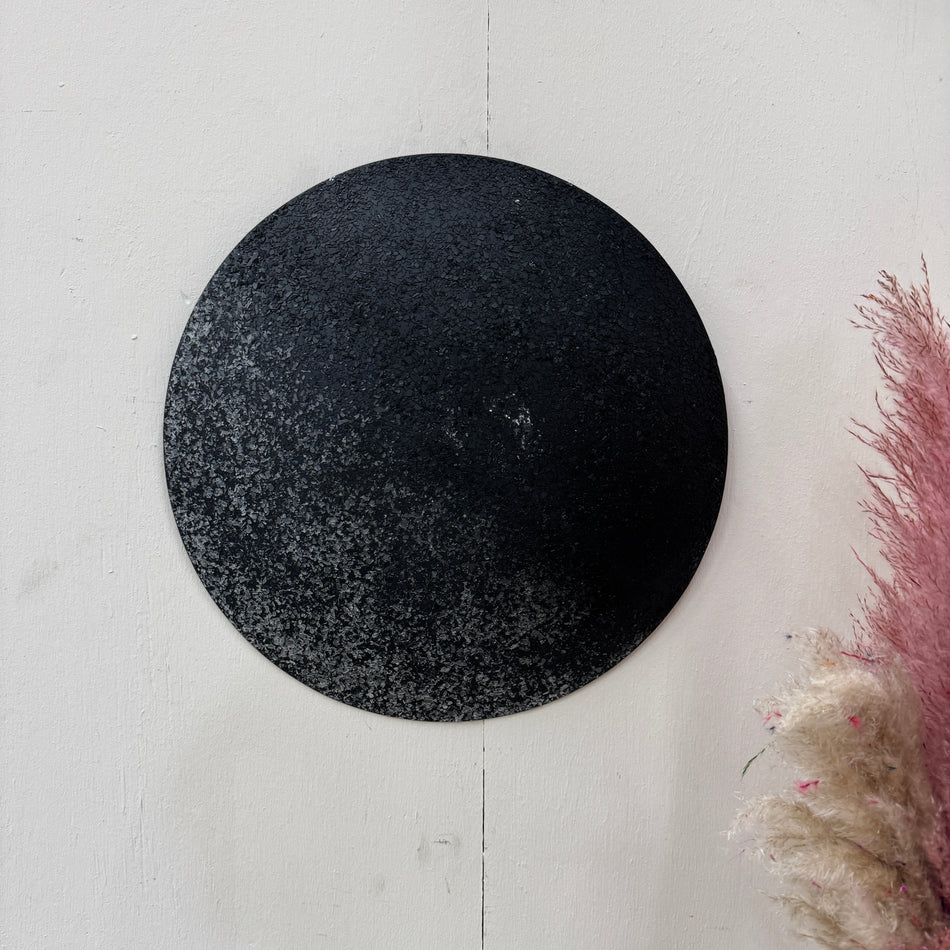 PTMD Miecke Wandpaneel Schwarz 50cm Mosaik Anthrazit Metall Deko