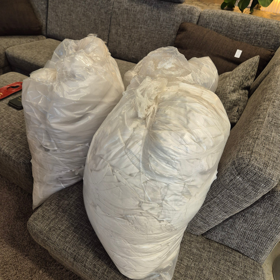 Tüte voll Store Gardine Vorhang transparent  Paketpreis 10 Stück