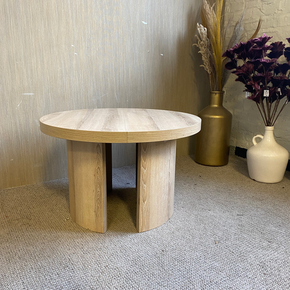 Runder Beistelltisch Eiche furniert – Tisch gebraucht