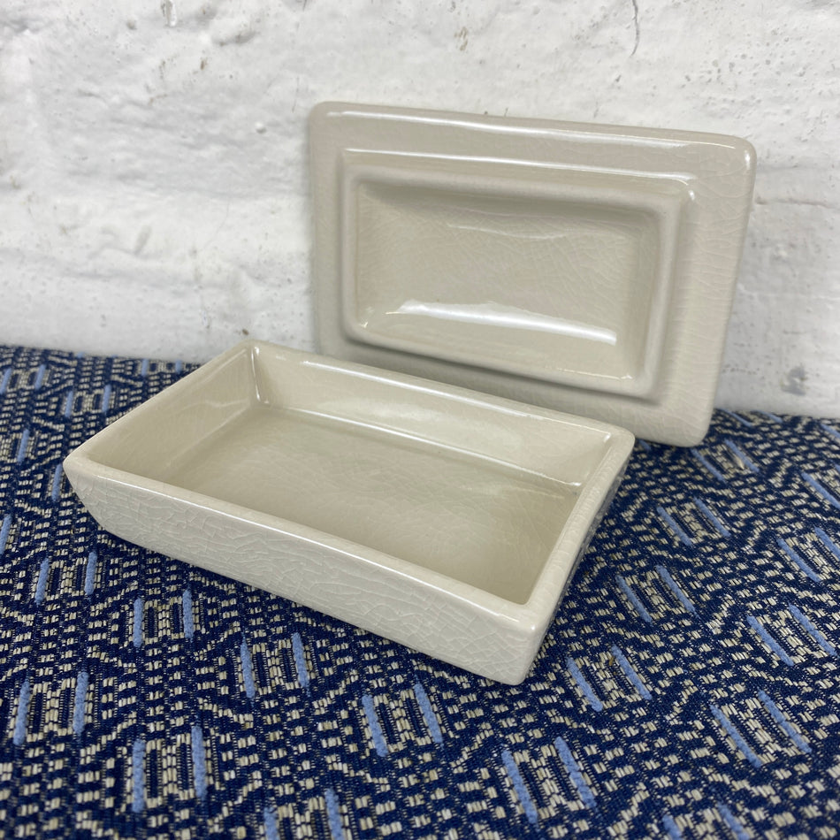 ami design Dose mit Deckel creme Keramik