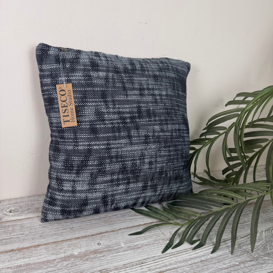Tiseco Home Studio Kissen Schwarz Weiß 45x45 Neuware