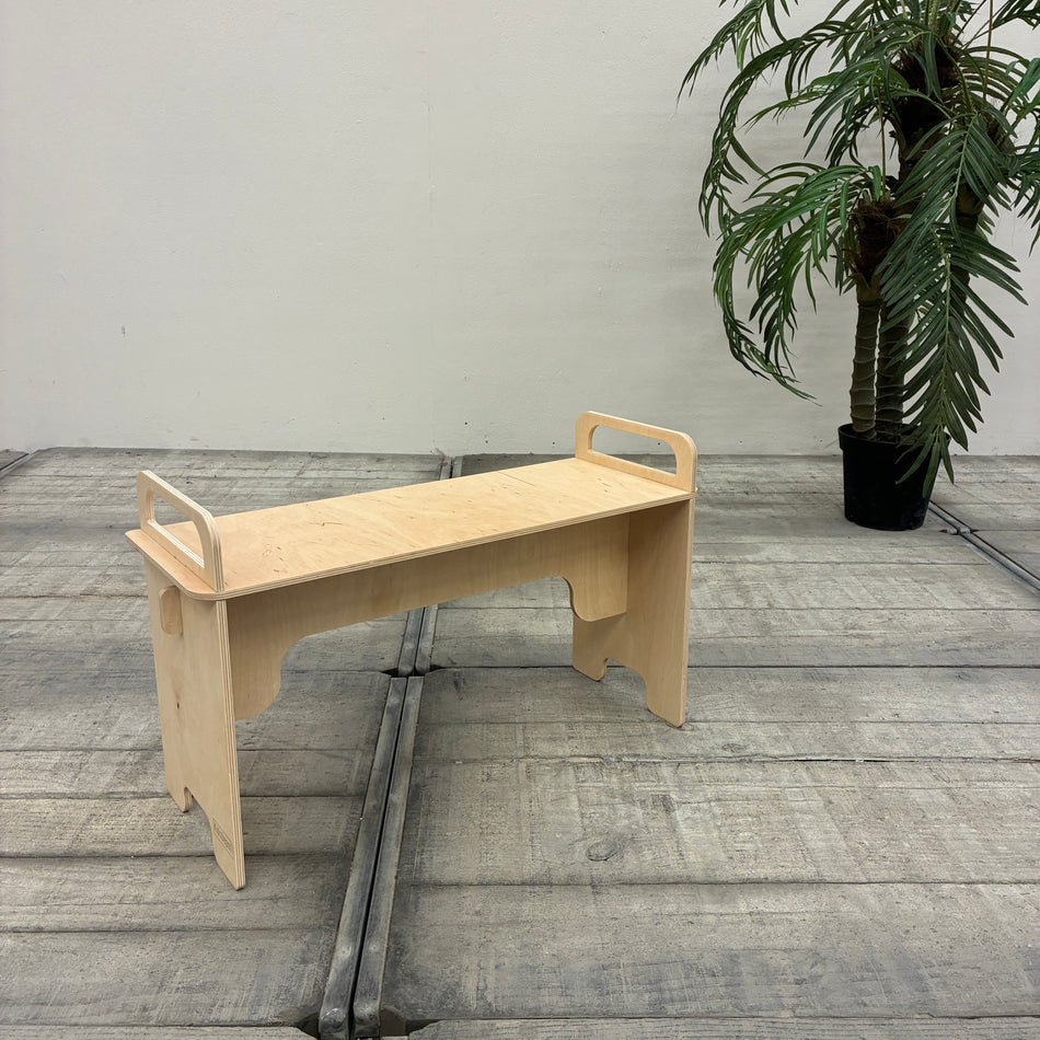KidsDepot Easyclick Kinder-Sitzbank Antwerpen S Holz 26cm Natur Sitzbank