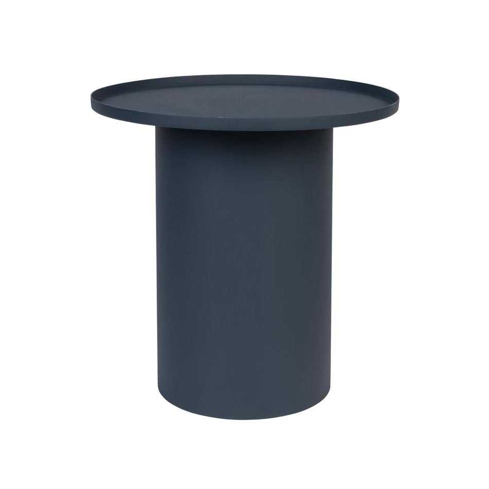 Sverre Beistelltisch rund Ø45,5cm Blau Designer Tisch