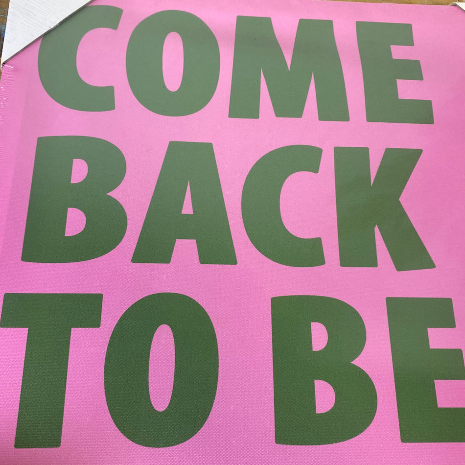 Gerahmtes Bild Come Back To Bed 40x50 cm Wandbild