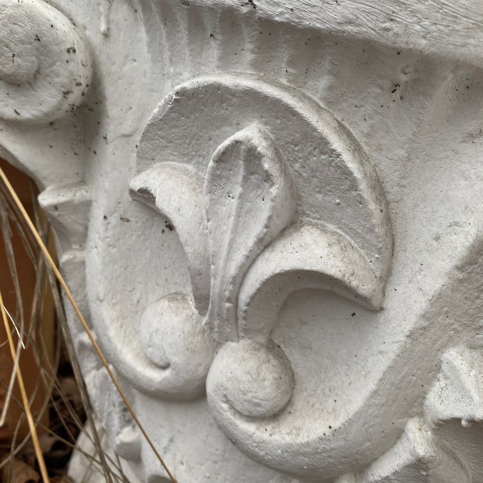 Steindeko Stein Pflanzgefäß im Antikstil – gebraucht