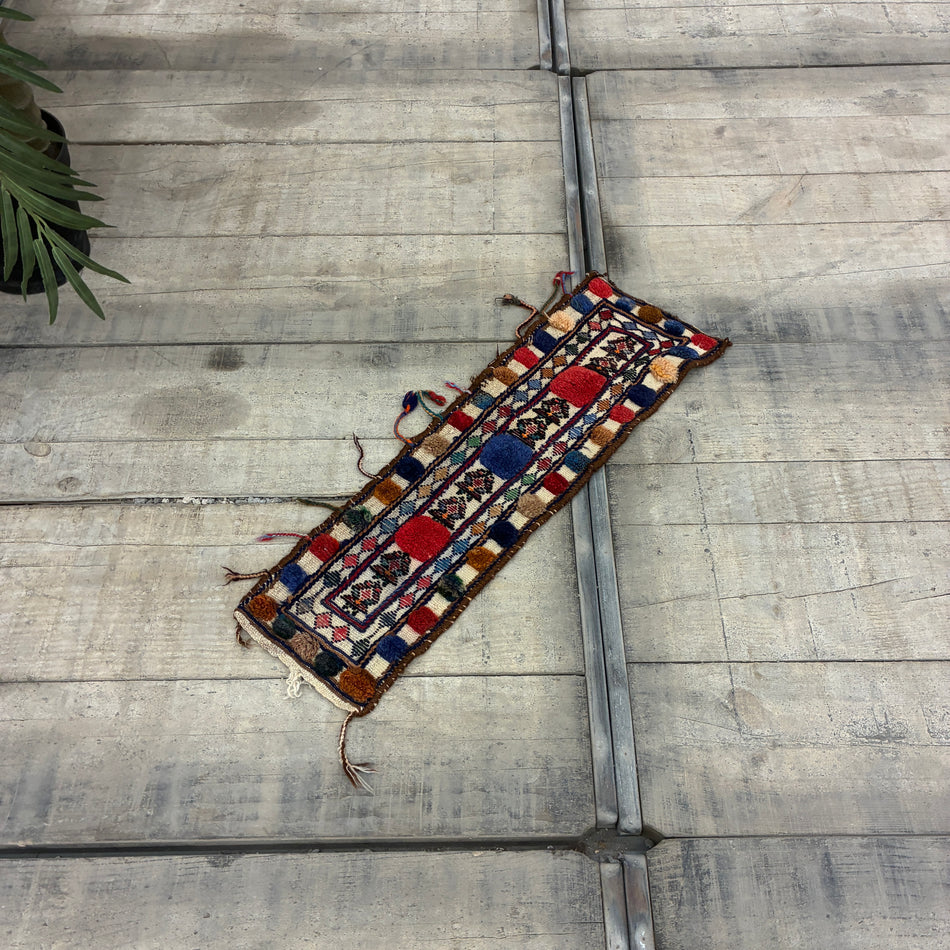 Orientalischer Teppich Vintage 26x80 Gemustert
