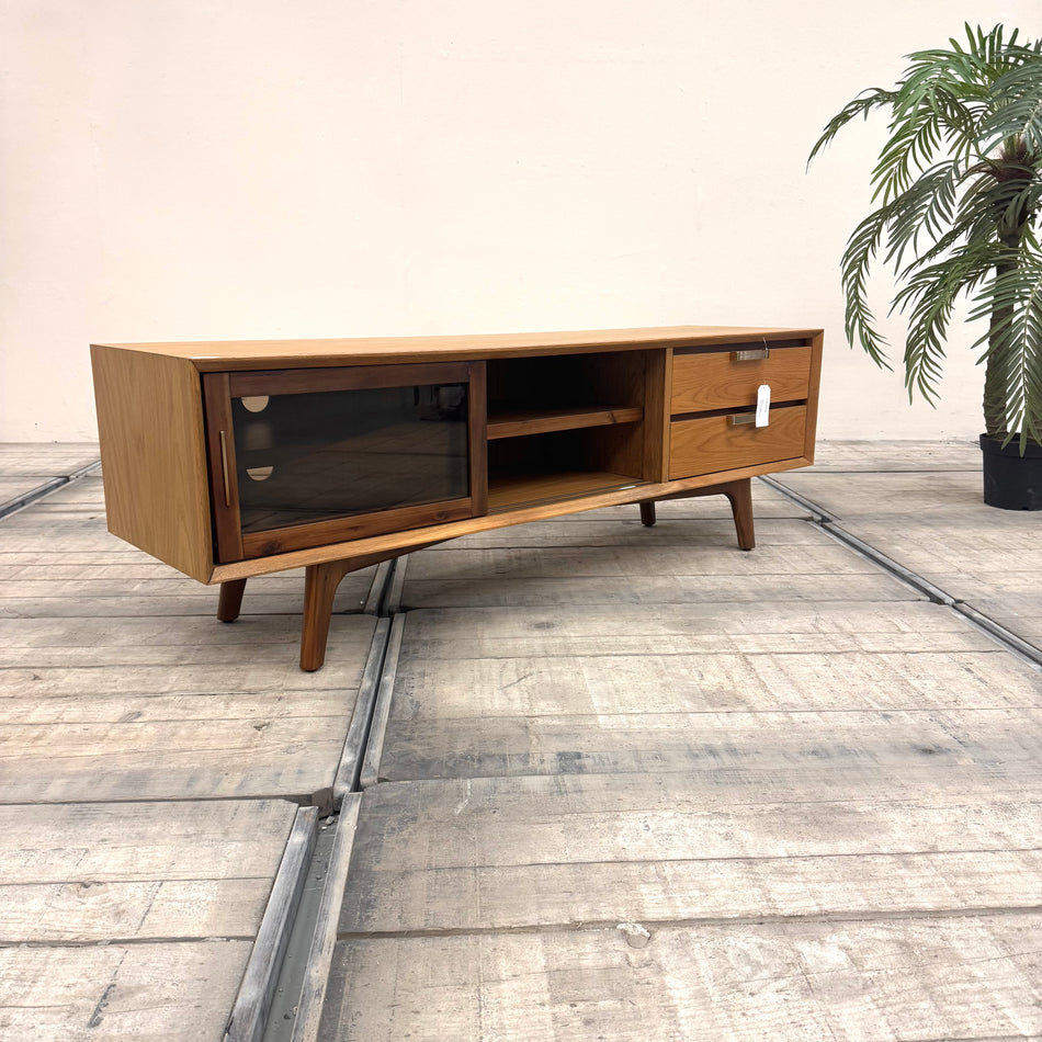 Chervil TV Lowboard Eiche massiv Kommode Neuware