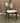Stilvoller Stuhl gepolstert Holz Esszimmerstuhl