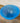 Schüssel Schale Napf blau transparent Kunststoff 22cm