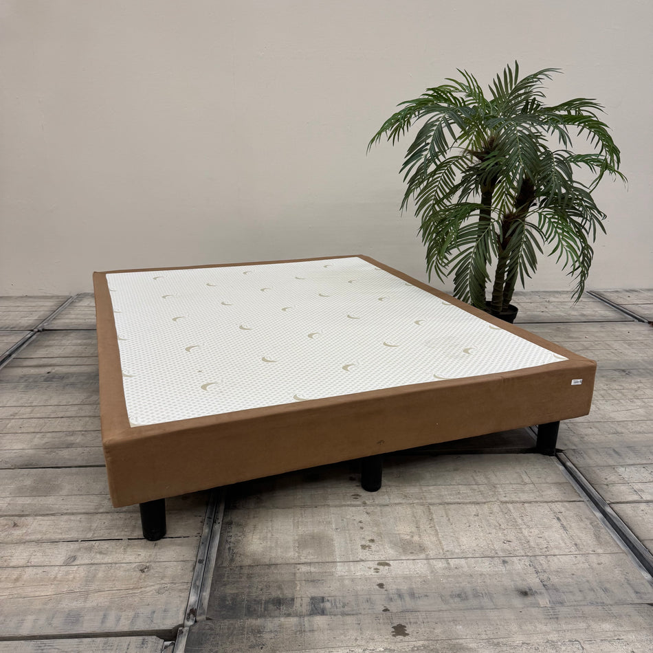 Boxspringbett Bettgestell 160x200 Braun Gebraucht