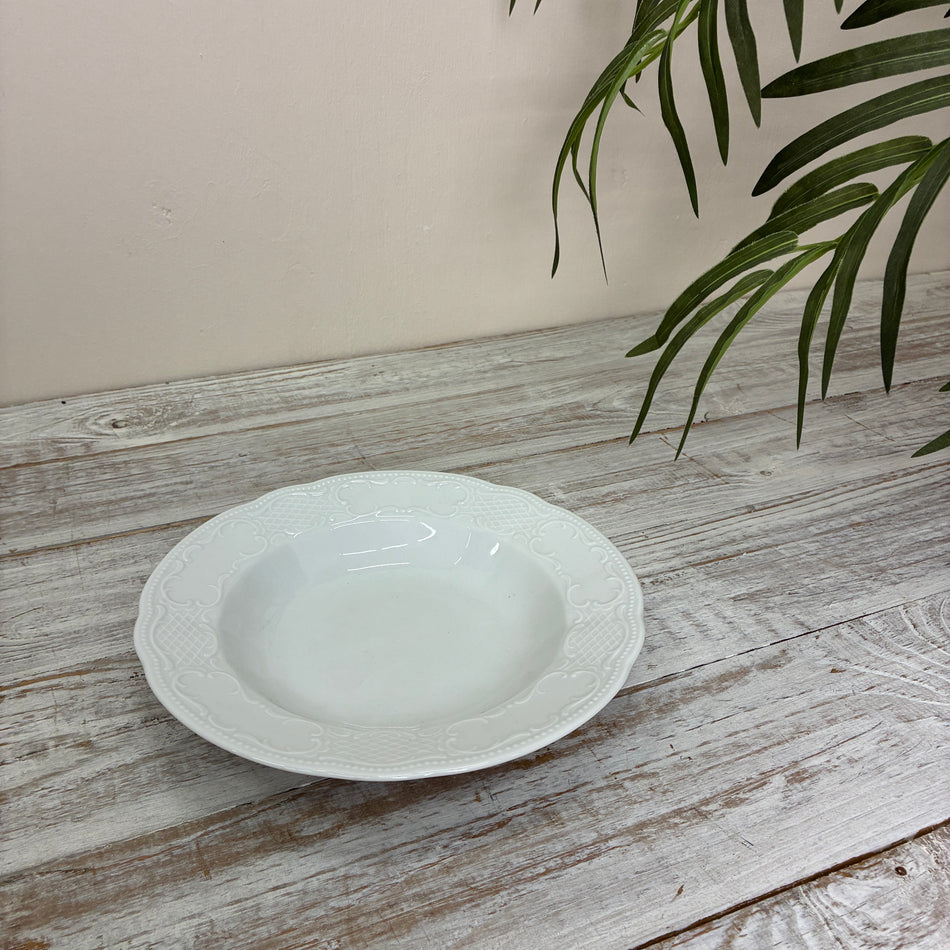 Seltmann Weiden Salzburg Teller tief 23 cm weiß