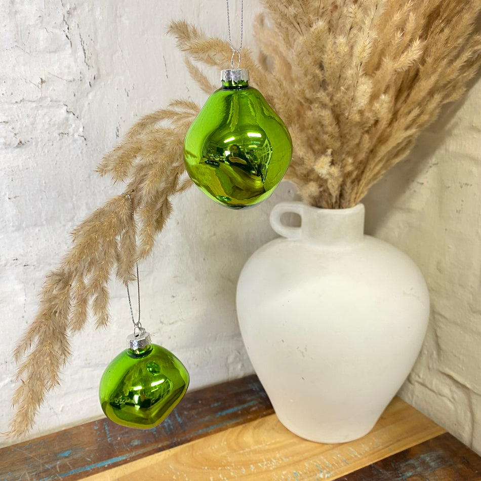 Xmas by Moos Weihnachtskugeln grün 6cm 6 Stück