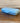Brotdose lang hellblau Kunststoff 20cm mit Deckel