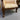 Barock Sessel gebraucht creme Holz gepolstert