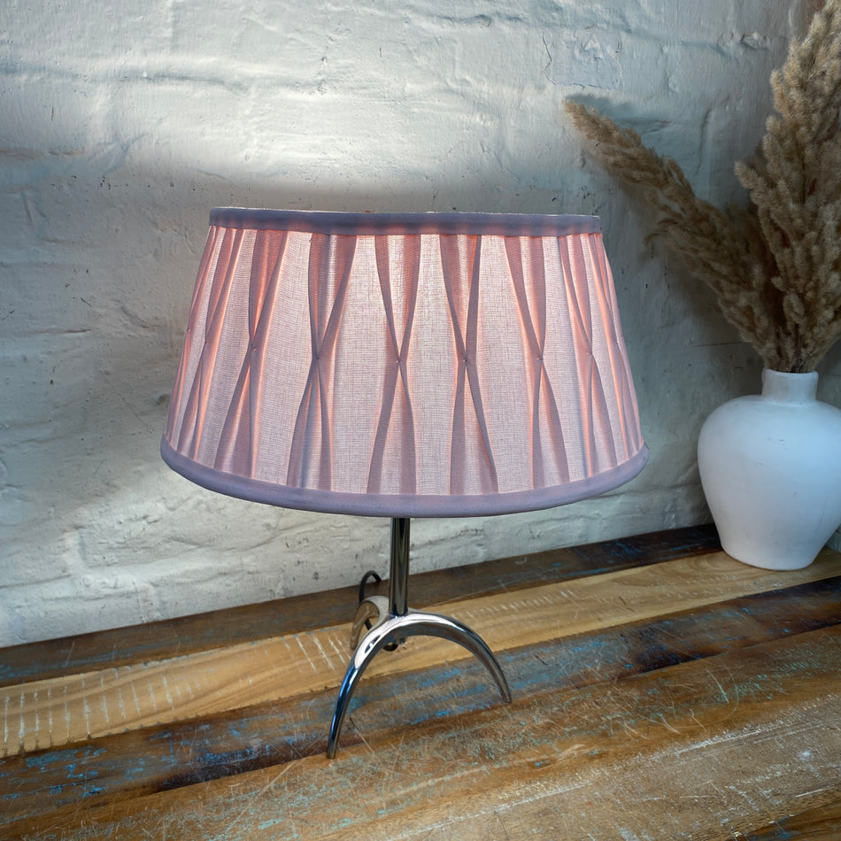 Lampenschirm Riva Drum rosa 35 cm Deko