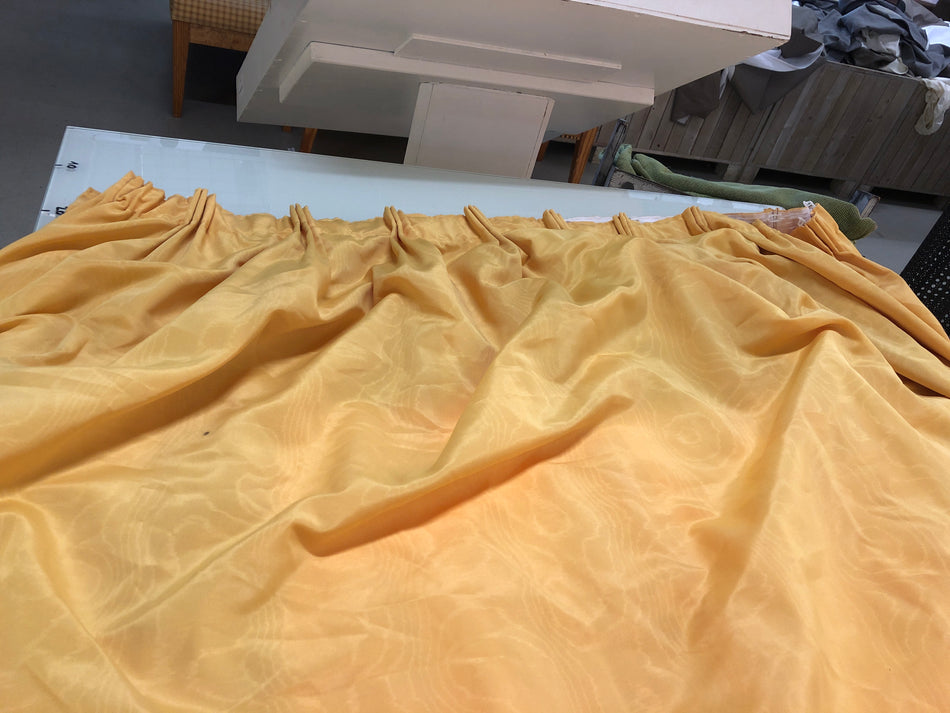 Gardine Vorhang 345x200 gelb gebraucht