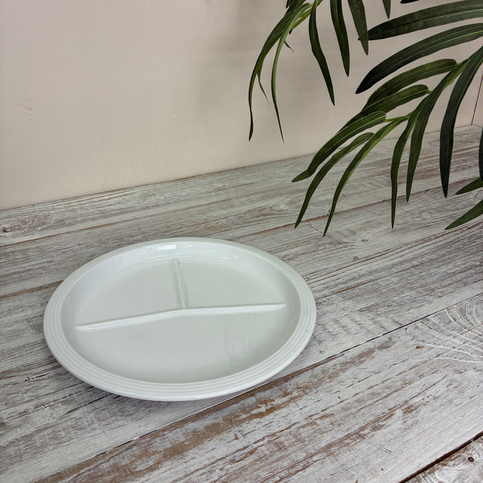 Seltmann Weiden Fondueteller 24 cm Abteilteller 3-geteilt Frühstücksteller