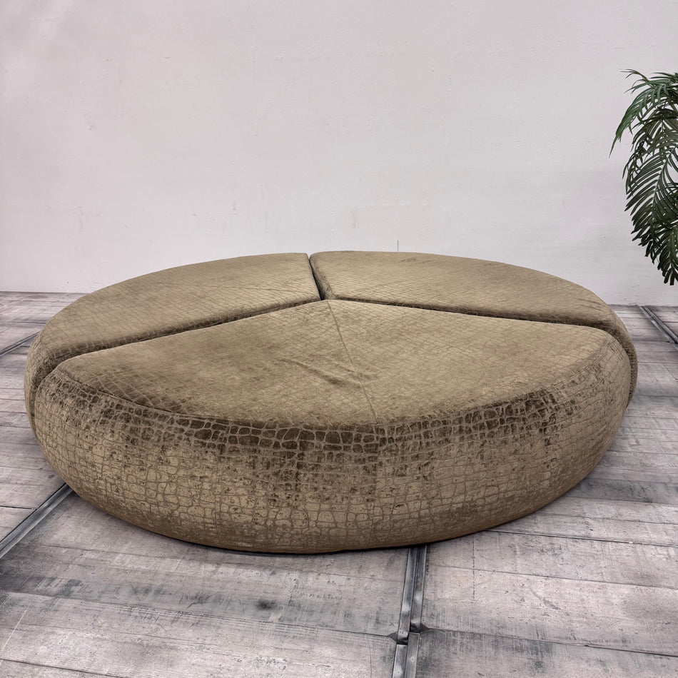Große Designer Lounge-Insel Rund Sitzbank Gebraucht