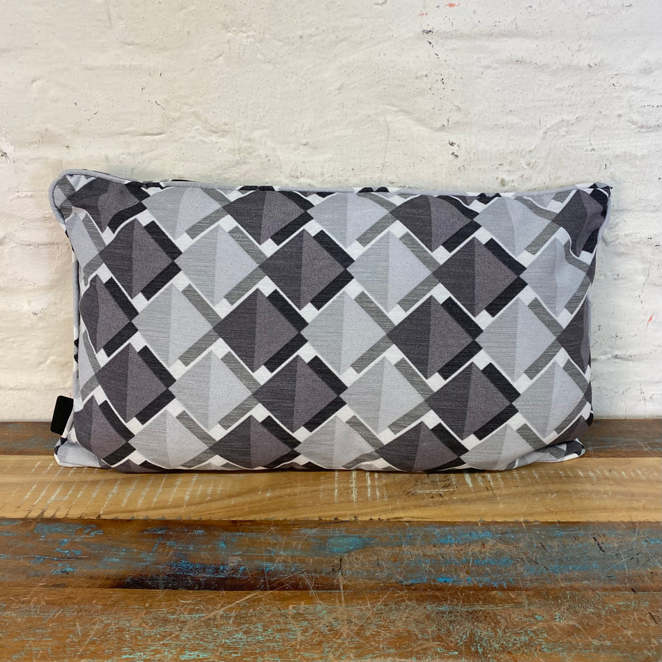 Madison Siem Dekokissen Siem grau Stoff Kissen 50 x 30cm