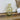 Vase gelb transparent Blumenvase 37cm Deko