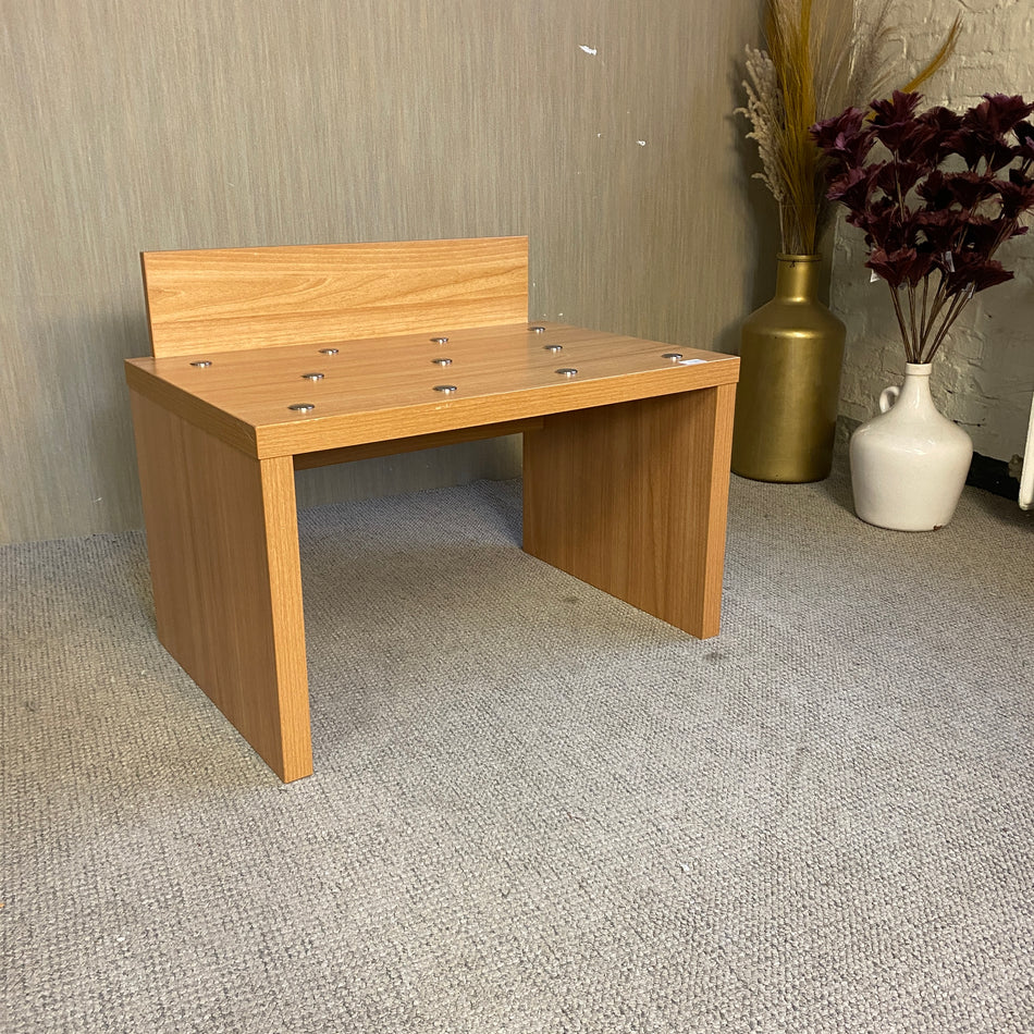 Kofferbank aus Holzdekor – stabile Reisegepäck Ablage – Tisch gebraucht