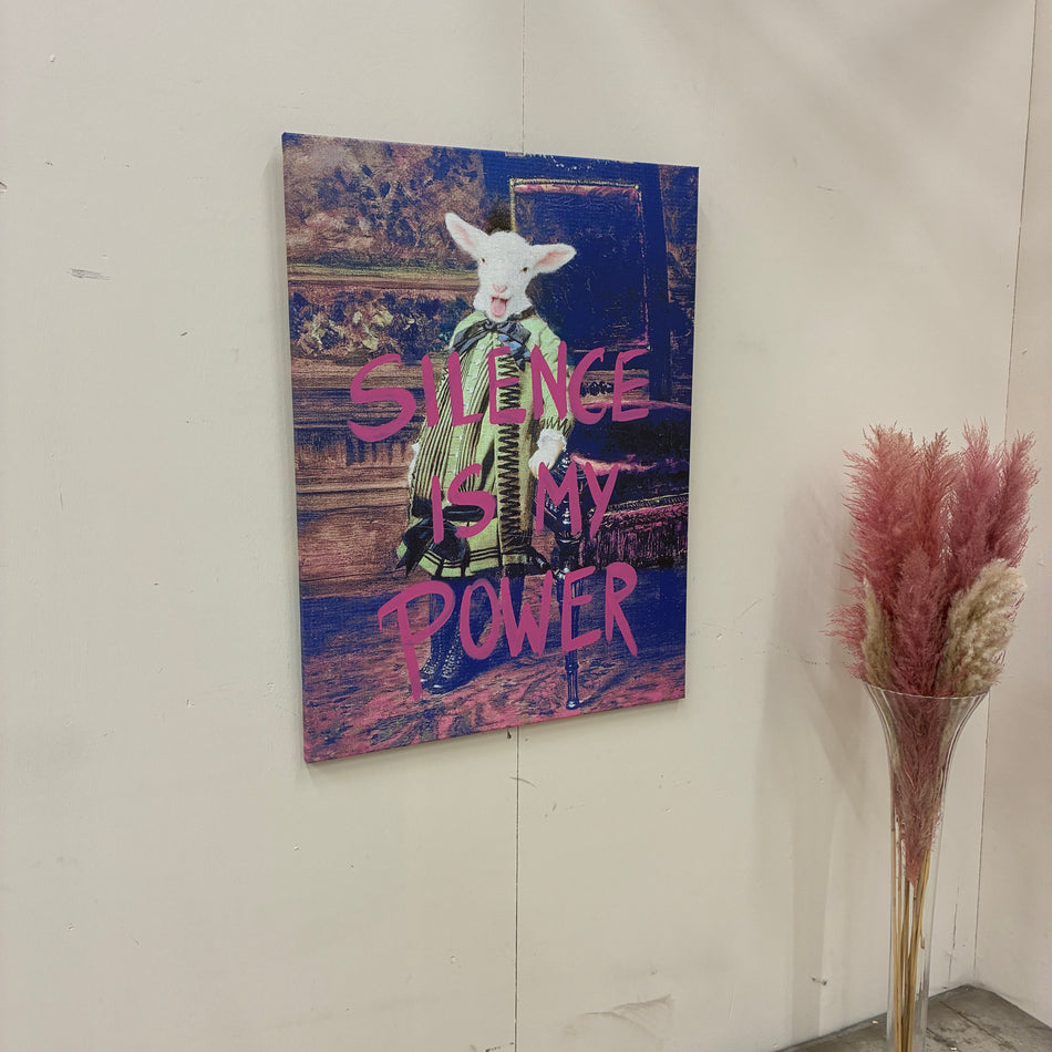 Thomas Klotz "Lamm" Kunstdruck auf Leinwand 100x75 Wandbild Deko