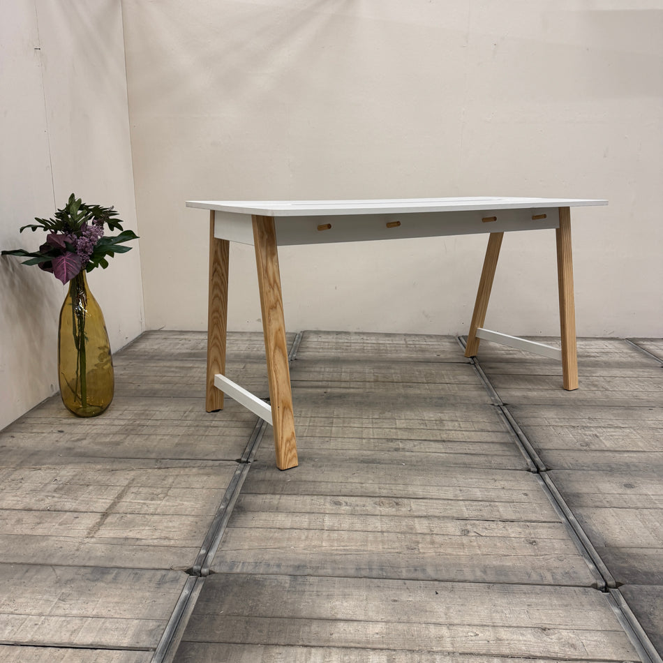 Haworth Intuity Park Bench Besprechungstisch Konferenztisch Holz Hochtisch Büro Tisch Gebraucht