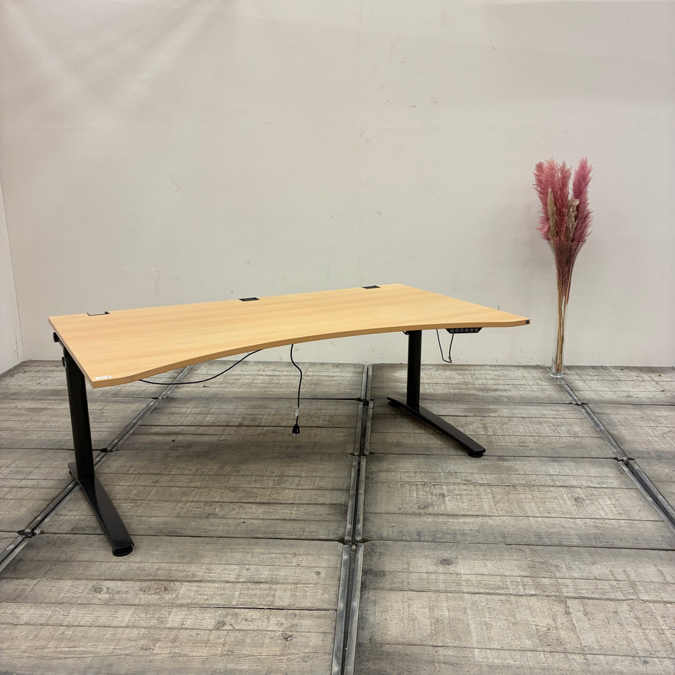 K+N Elektrisch höhenverstellbarer Schreibtisch 180x100 Tisch Gebraucht
