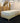 Bett mit Matratze beige Leder 90x200 aus Hotelauflösung